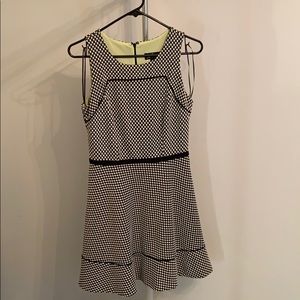 Black and white checkers dress- 4